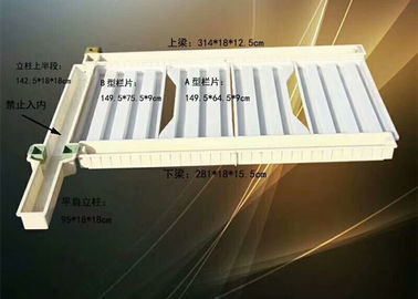 中国 滑らかな表面の具体的な塀のポスト型、ABSプラスチック セメントの塀型 サプライヤー