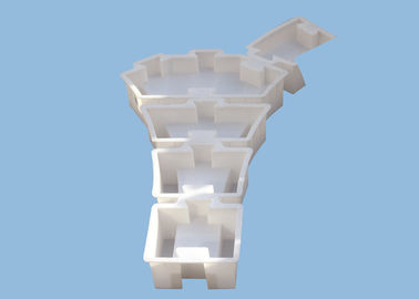 プラスチックによってプレキャストされる擁壁のブロックは斜面の保護平らな表面ライト級選手を形成します